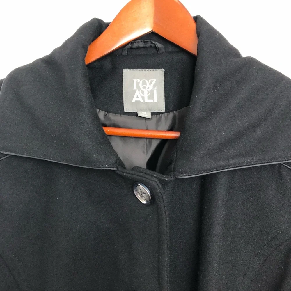 ROZ & ALI | Black Coat - Picture 8 of 13